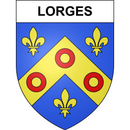 Stickers coat of arms Lorges adhesive sticker