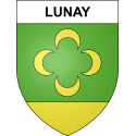 Adesivi stemma Lunay adesivo