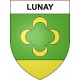 Lunay 41 ville sticker blason écusson autocollant adhésif