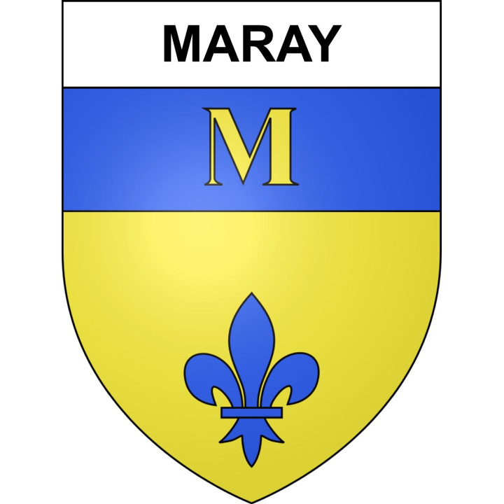 Maray Sticker wappen, gelsenkirchen, augsburg, klebender aufkleber