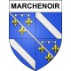 Marchenoir 41 ville sticker blason écusson autocollant adhésif