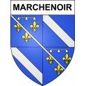 Stickers coat of arms Marchenoir adhesive sticker