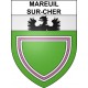 Mareuil-sur-Cher 41 ville sticker blason écusson autocollant adhésif