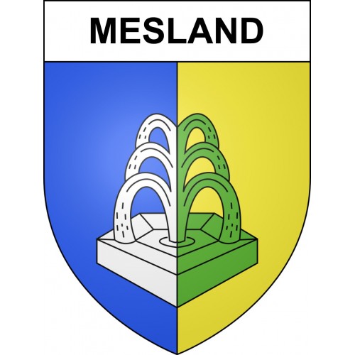 Adesivi stemma Mesland adesivo