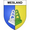 Adesivi stemma Mesland adesivo