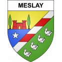 Adesivi stemma Meslay adesivo
