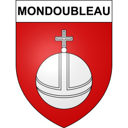 Mondoubleau 41 ville sticker blason écusson autocollant adhésif