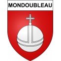 Mondoubleau 41 ville sticker blason écusson autocollant adhésif