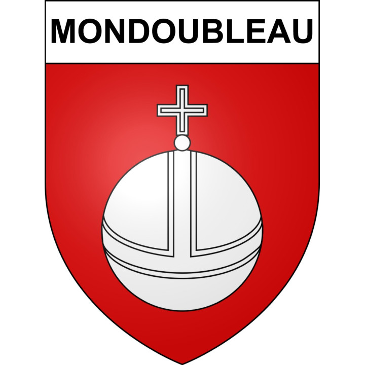 Mondoubleau 41 ville sticker blason écusson autocollant adhésif