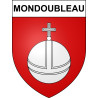 Stickers coat of arms Mondoubleau adhesive sticker