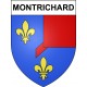 Montrichard Sticker wappen, gelsenkirchen, augsburg, klebender aufkleber