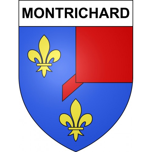 Adesivi stemma Montrichard adesivo