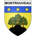 Montrouveau 41 ville sticker blason écusson autocollant adhésif