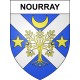 Nourray Sticker wappen, gelsenkirchen, augsburg, klebender aufkleber