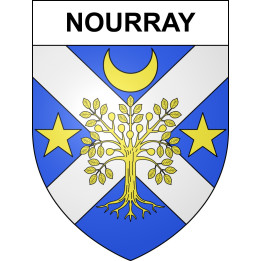 Nourray Sticker wappen, gelsenkirchen, augsburg, klebender aufkleber