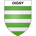 Adesivi stemma Oigny adesivo