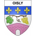 Oisly Sticker wappen, gelsenkirchen, augsburg, klebender aufkleber