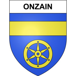 Stickers coat of arms Onzain adhesive sticker