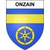 Onzain Sticker wappen, gelsenkirchen, augsburg, klebender aufkleber