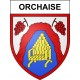 Orchaise Sticker wappen, gelsenkirchen, augsburg, klebender aufkleber