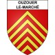 Stickers coat of arms Ouzouer-le-Marché adhesive sticker