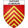Adesivi stemma Ouzouer-le-Marché adesivo