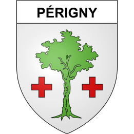 Périgny Sticker wappen, gelsenkirchen, augsburg, klebender aufkleber