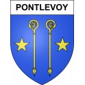 Adesivi stemma Pontlevoy adesivo
