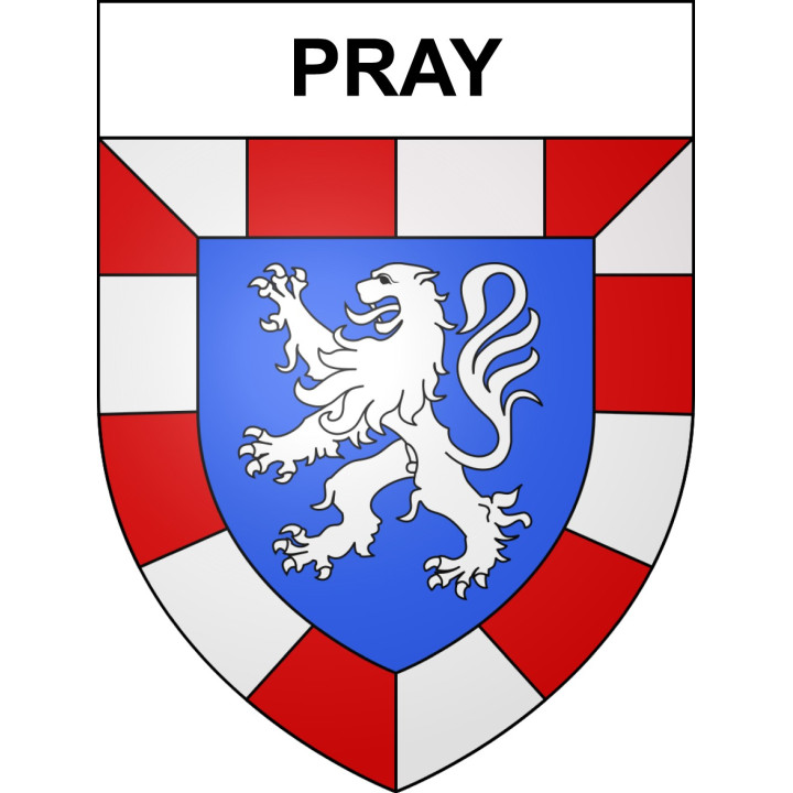 Stickers coat of arms Pray adhesive sticker