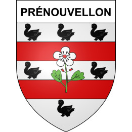 Prénouvellon 41 ville sticker blason écusson autocollant adhésif