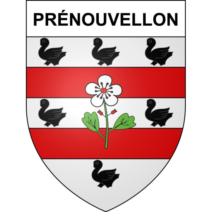 Stickers coat of arms Prénouvellon adhesive sticker
