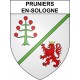 Stickers coat of arms Pruniers-en-Sologne adhesive sticker