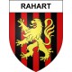 Rahart Sticker wappen, gelsenkirchen, augsburg, klebender aufkleber