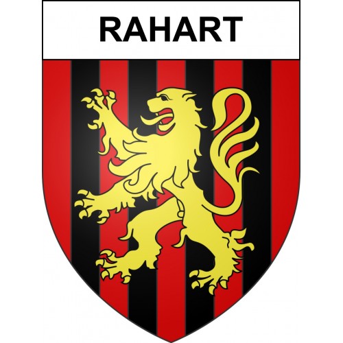 Rahart Sticker wappen, gelsenkirchen, augsburg, klebender aufkleber