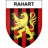 Rahart 41 ville sticker blason écusson autocollant adhésif