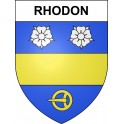 Adesivi stemma Rhodon adesivo