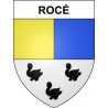 Pegatinas escudo de armas de Rocé adhesivo de la etiqueta engomada