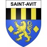 Saint-Avit Sticker wappen, gelsenkirchen, augsburg, klebender aufkleber