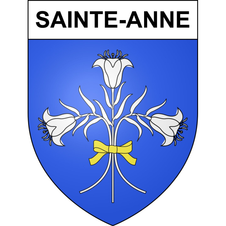 Sainte-Anne Sticker wappen, gelsenkirchen, augsburg, klebender aufkleber