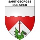Stickers coat of arms Saint-Georges-sur-Cher adhesive sticker