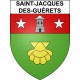Saint-Jacques-des-Guérets Sticker wappen, gelsenkirchen, augsburg, klebender aufkleber