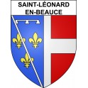 Adesivi stemma Saint-Léonard-en-Beauce adesivo