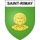 Pegatinas escudo de armas de Saint-Rimay adhesivo de la etiqueta engomada