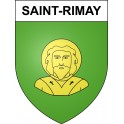 Saint-Rimay 41 ville sticker blason écusson autocollant adhésif