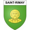 Saint-Rimay Sticker wappen, gelsenkirchen, augsburg, klebender aufkleber