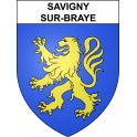 Savigny-sur-Braye Sticker wappen, gelsenkirchen, augsburg, klebender aufkleber
