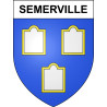 Adesivi stemma Semerville adesivo