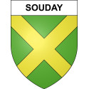 Adesivi stemma Souday adesivo