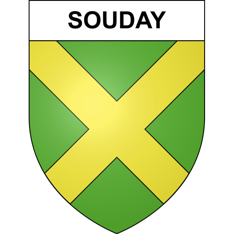 Adesivi stemma Souday adesivo