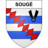 Stickers coat of arms Sougé adhesive sticker